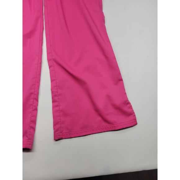 Cherokee Workwear Women S Drawstring Flare Scrub Pant Pink WW120 - Picture 13 of 16